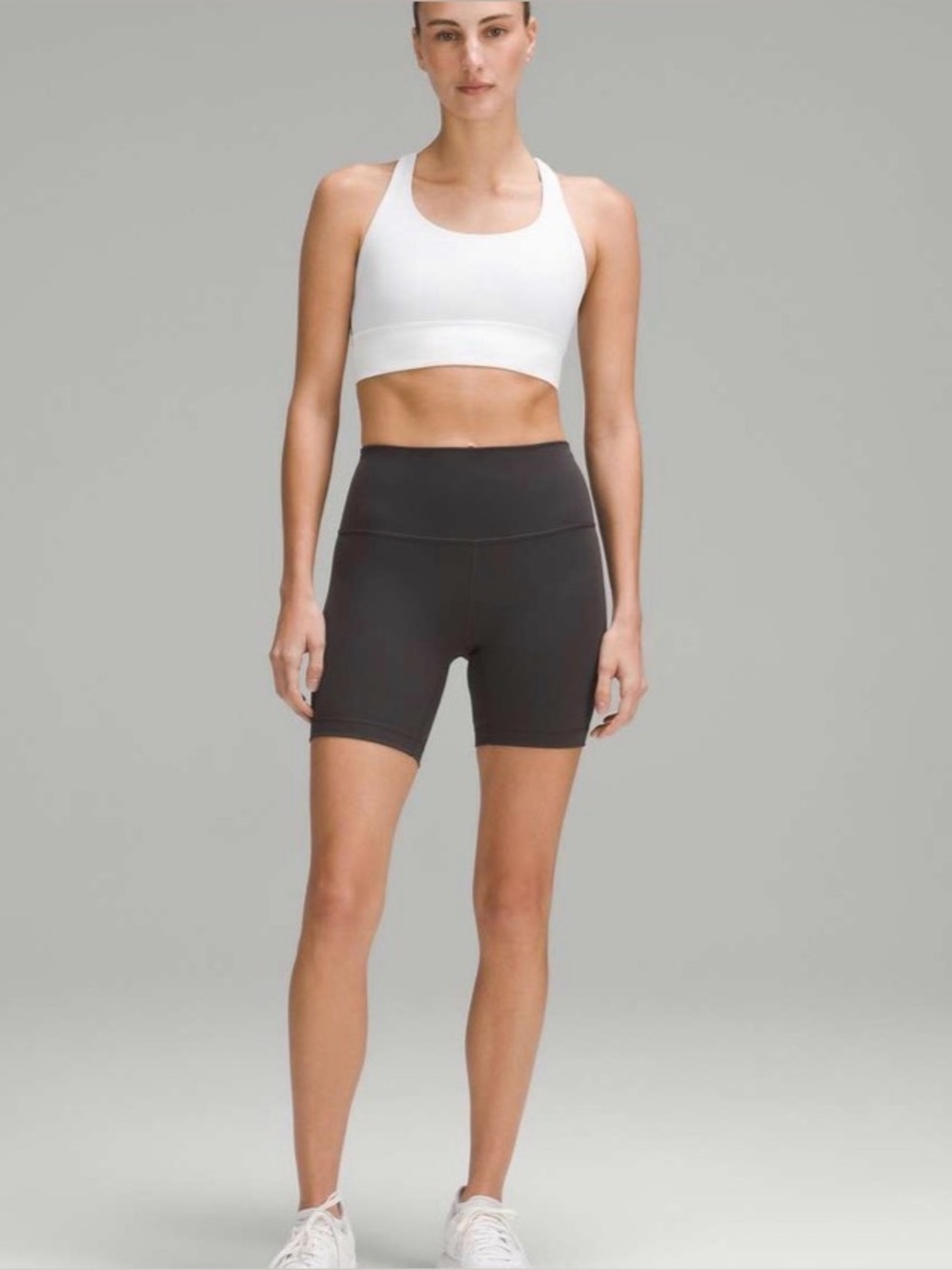 Lululemon Energy Longline Bra *Medium Support, B–D Cups White